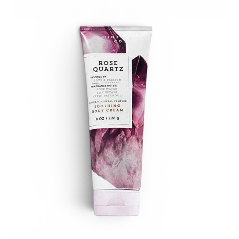 Bath & Body Works Rose Quartz Ultra Shea Body Cream 8 Oz DISCONTINUED NEW